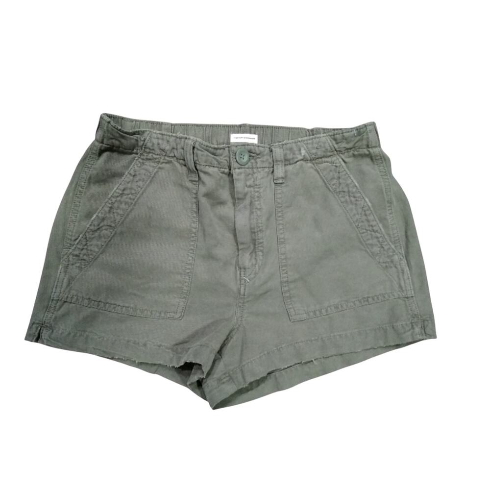 ❄️2/$5❄️[J104] Aerie Chino Shorts Frayed Green Shorts
